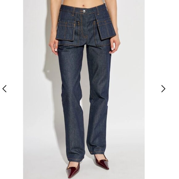 Helmut Lang Utility Straight-Leg Jeans – Raw Indigo – Size 25 – NWT - Picture 14 of 15